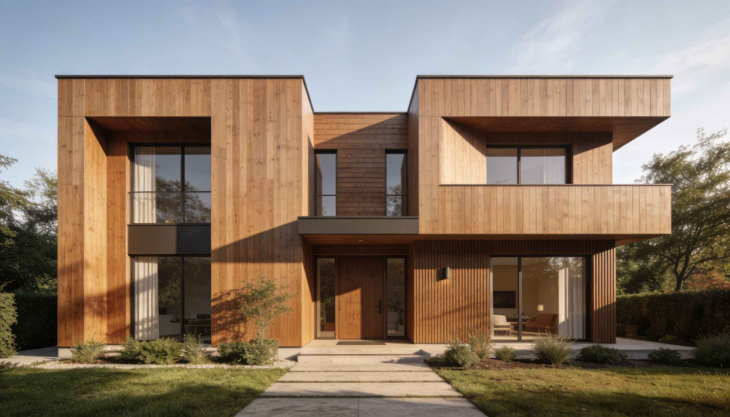 деревянный дом деревянный дом